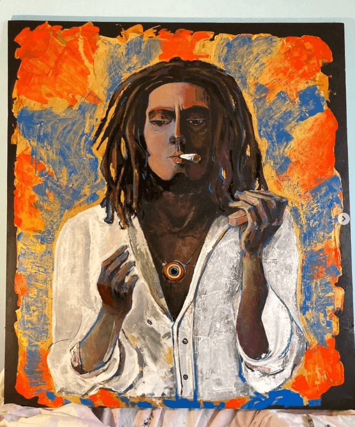 Portret Bob Marley
